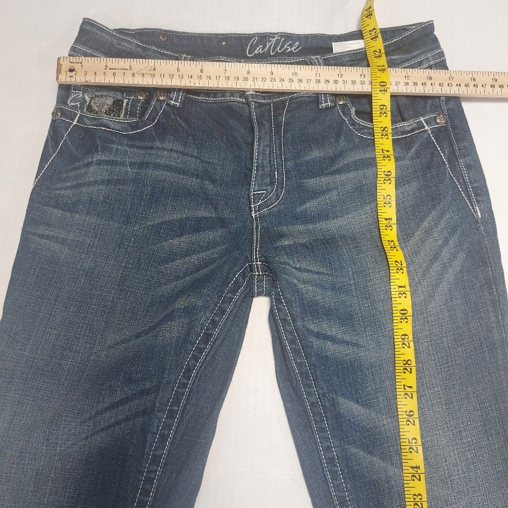 Cartise Women's Denim Jeans Size 12 - Picture 11 of 16